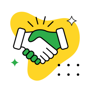 Icon of a handshake